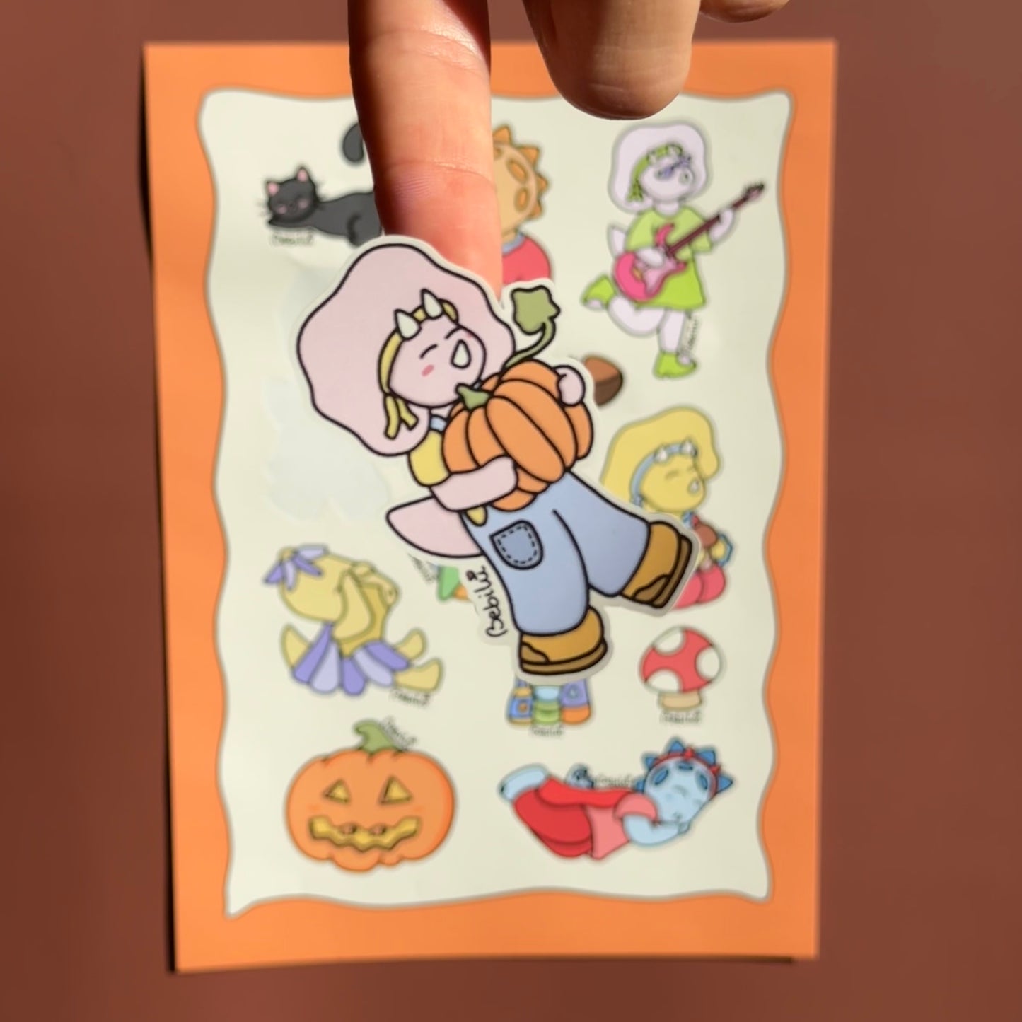 Stickers Dino Autunno