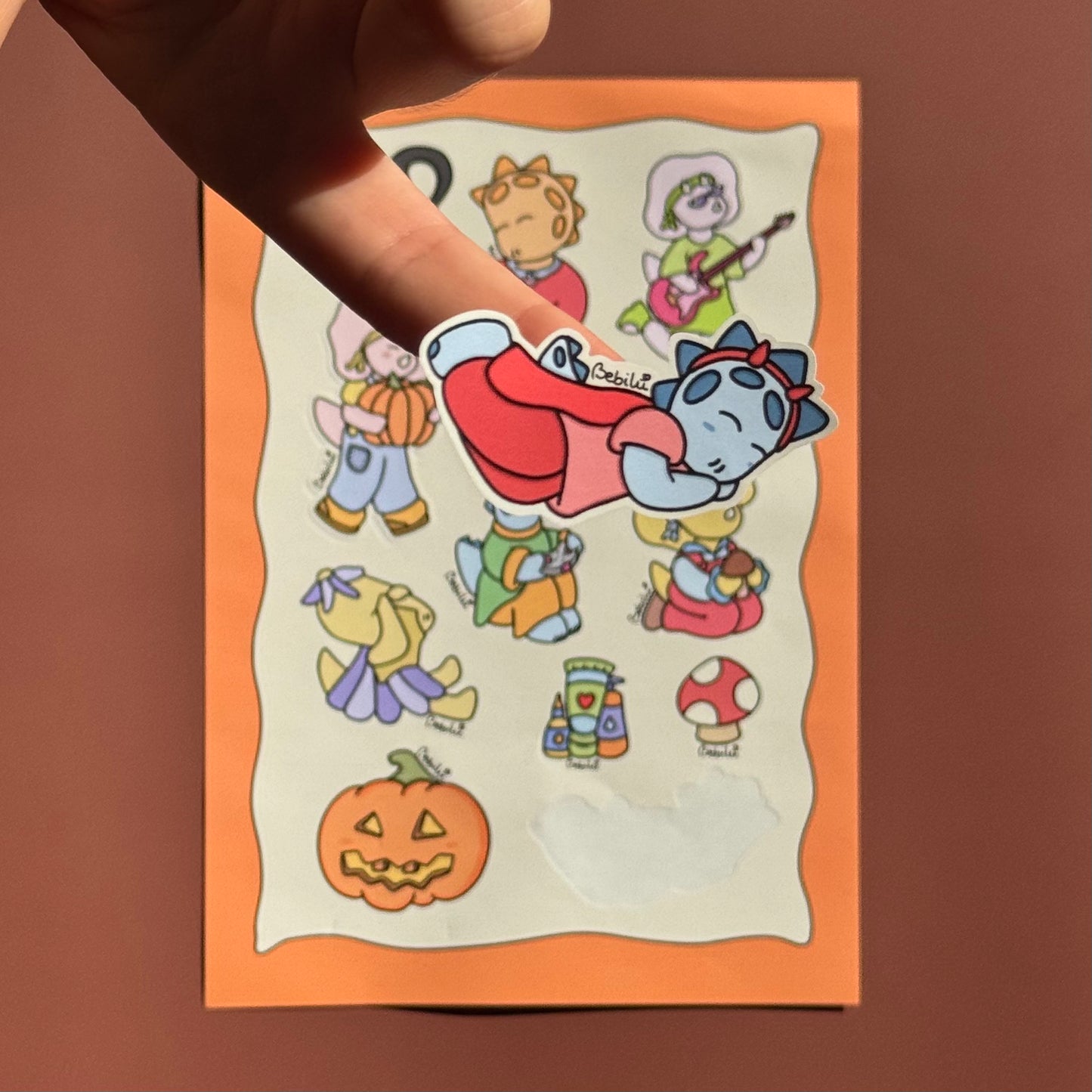 Stickers Dino Autunno