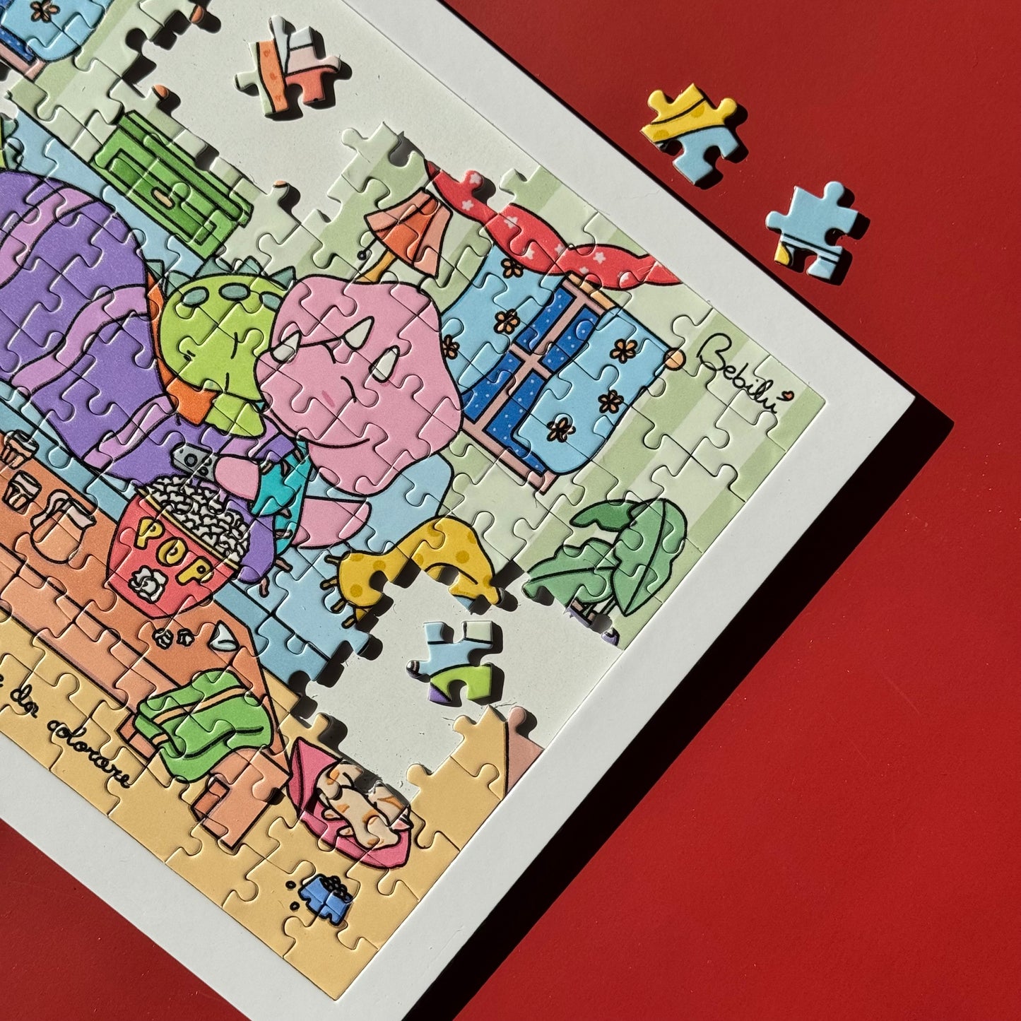 Puzzle Dino Inverno