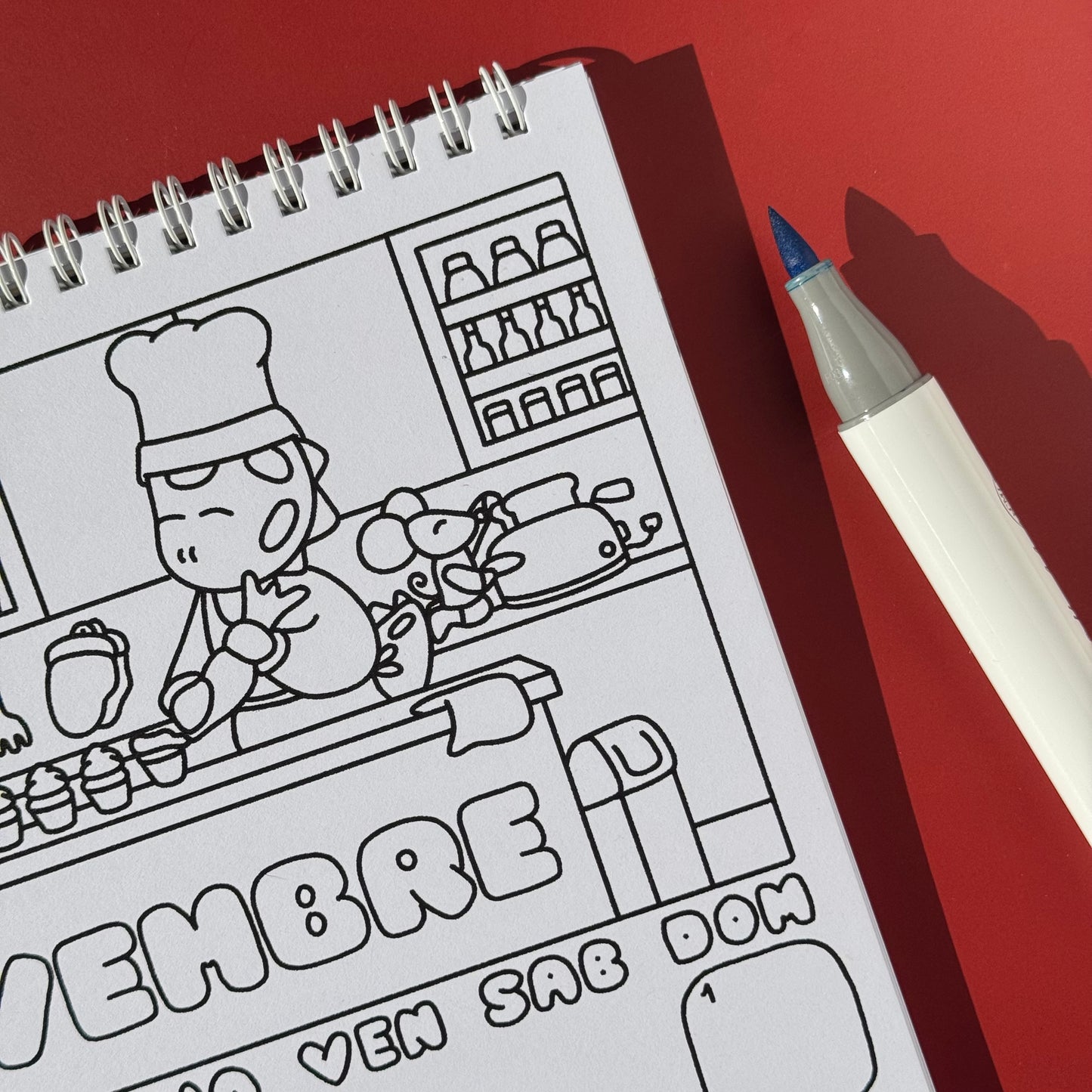 Calen Dino 2026 da colorare