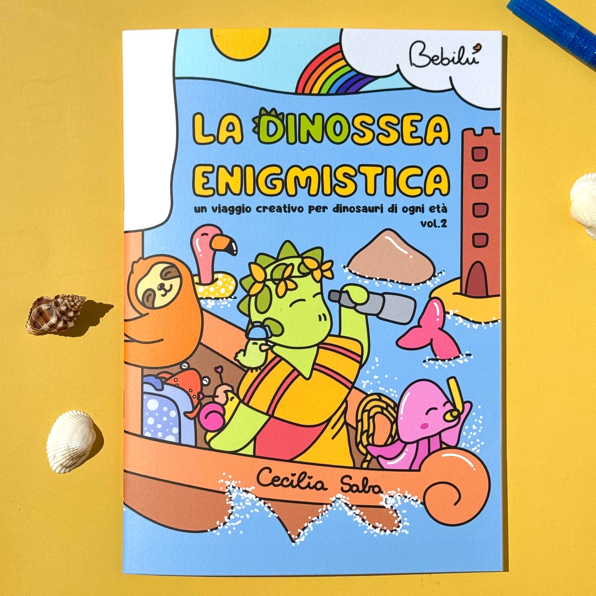 La Dinossea Enigmistica vol.2: un viaggio creativo per dinosauri di ogni età