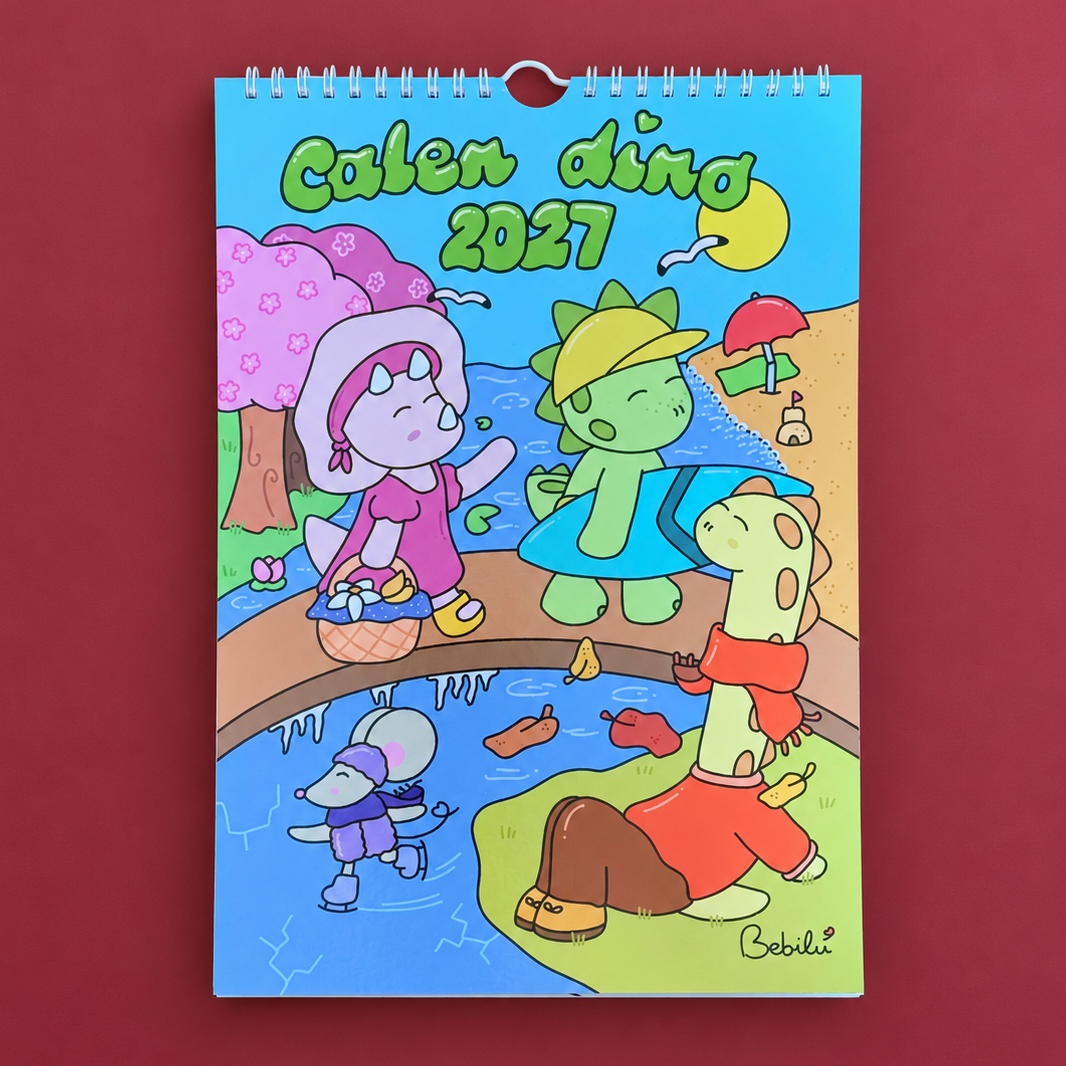 Calen Dino 2027 da colorare