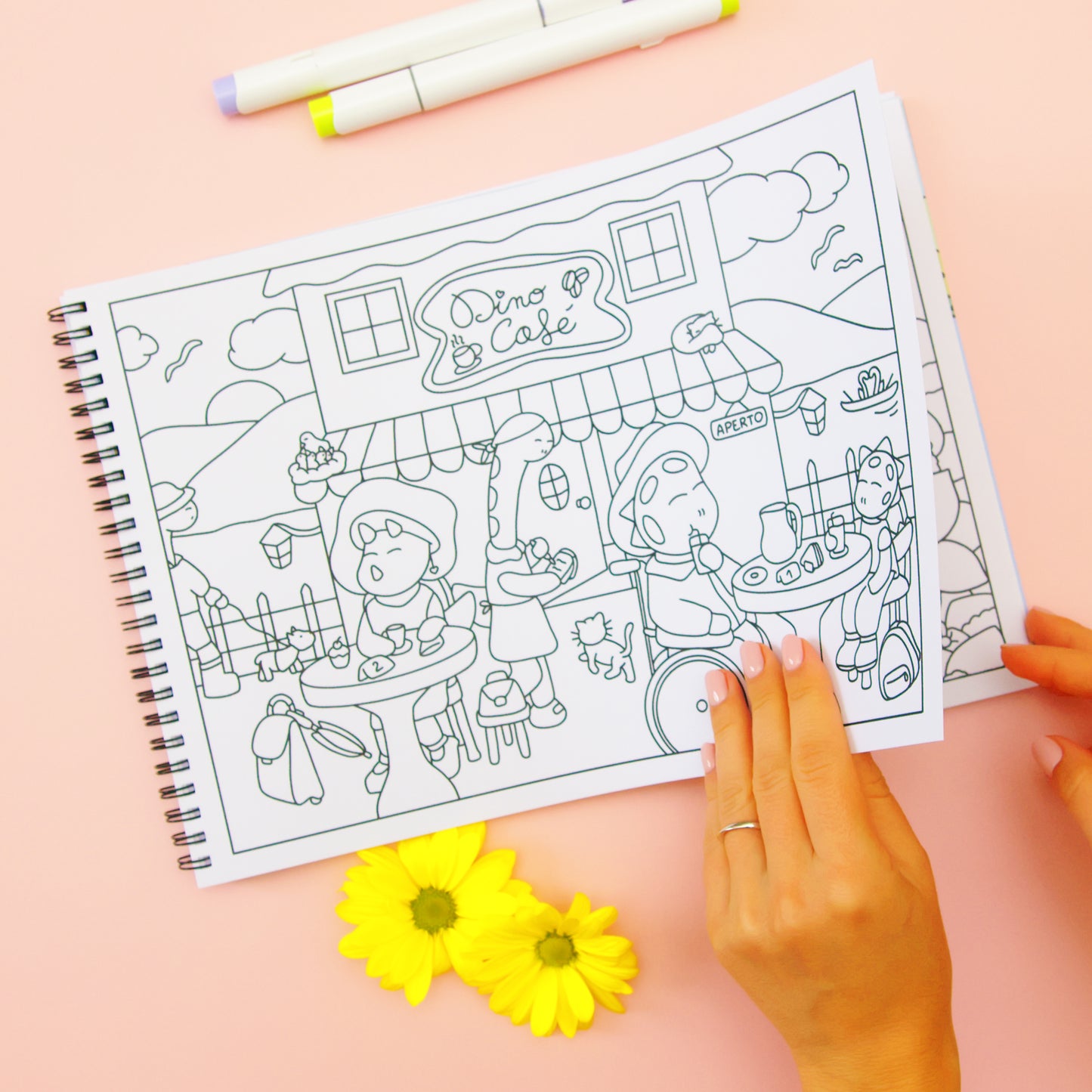 Dinosauri fanno cose da colorare - Libro Spring Edition